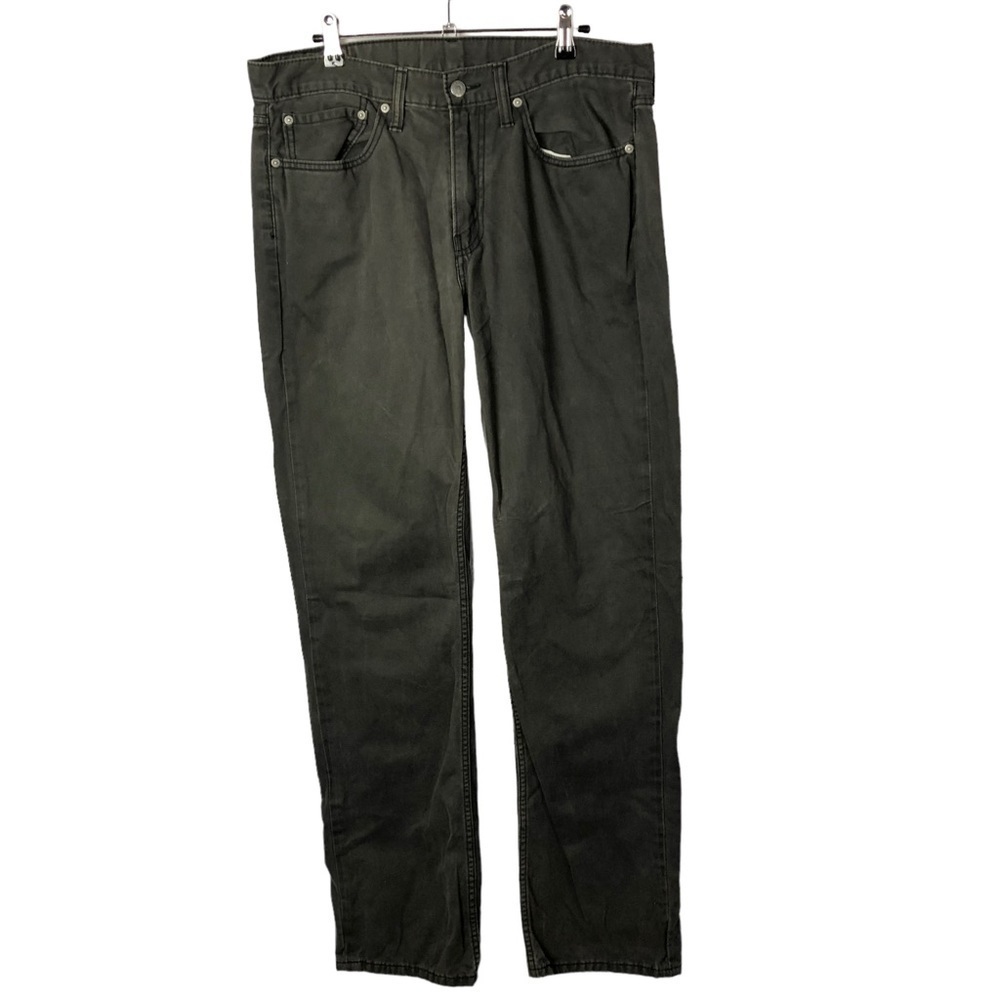 Levi's 514 Straight Fit Gray Jeans 34 X‎ 34